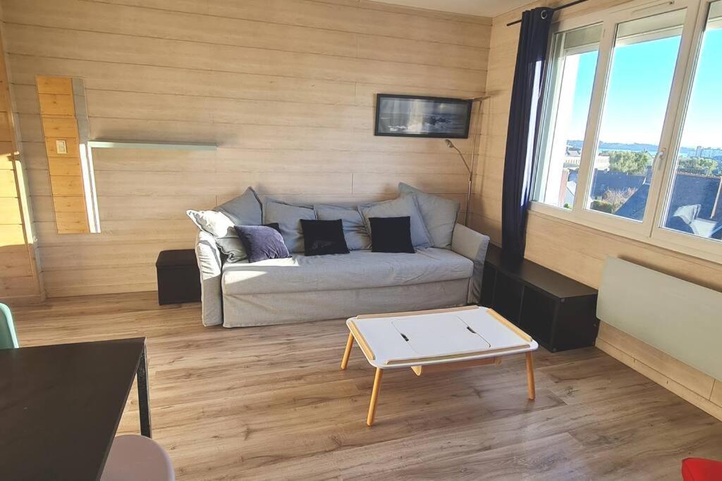 Le Perchoir, Belle Vue Mer Lägenhet Concarneau Exteriör bild